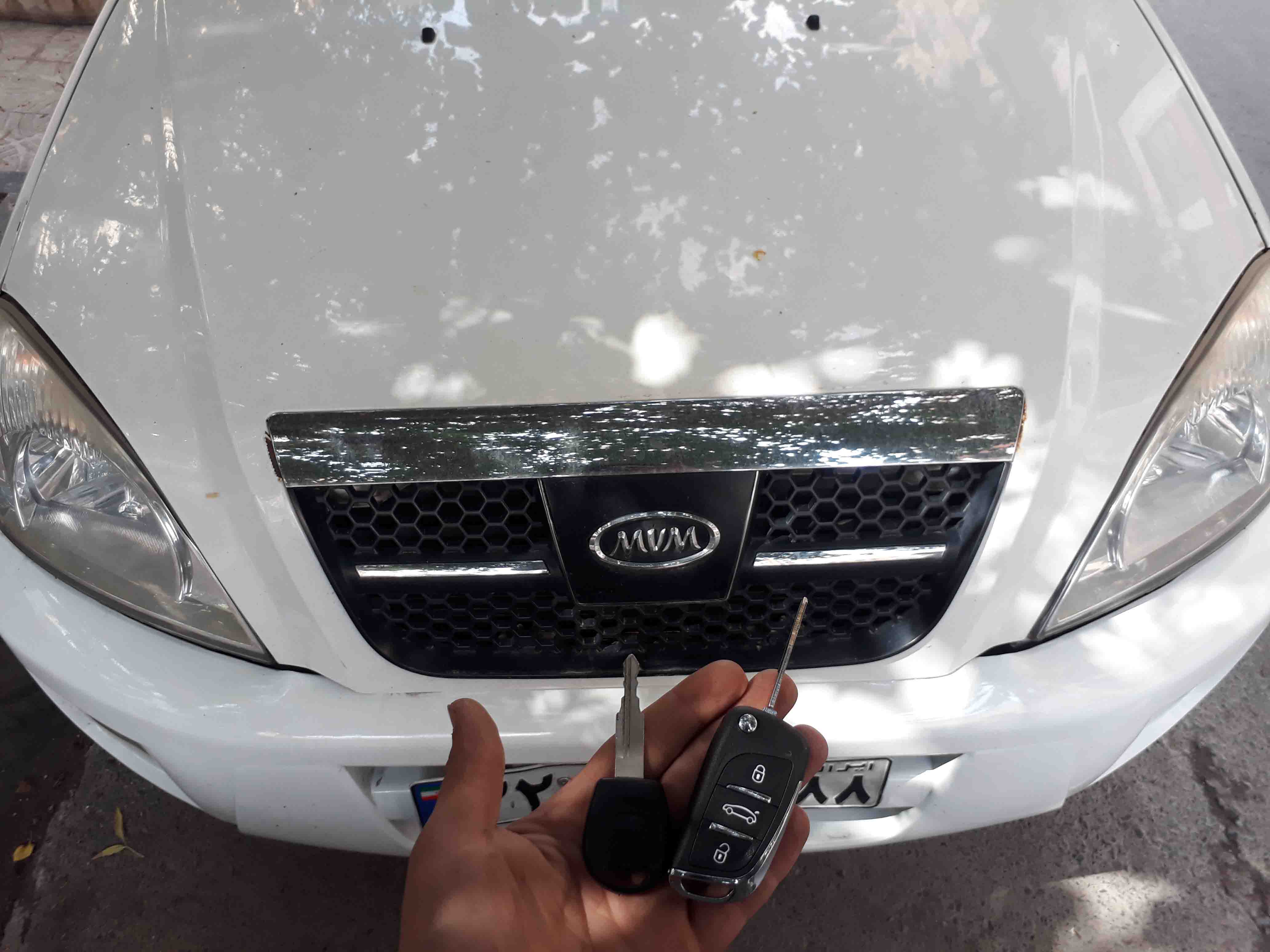 ساخت ریموت خودروی MVM X33 قدیم ام وی ام ایکس سی و سه در سعادت آباد