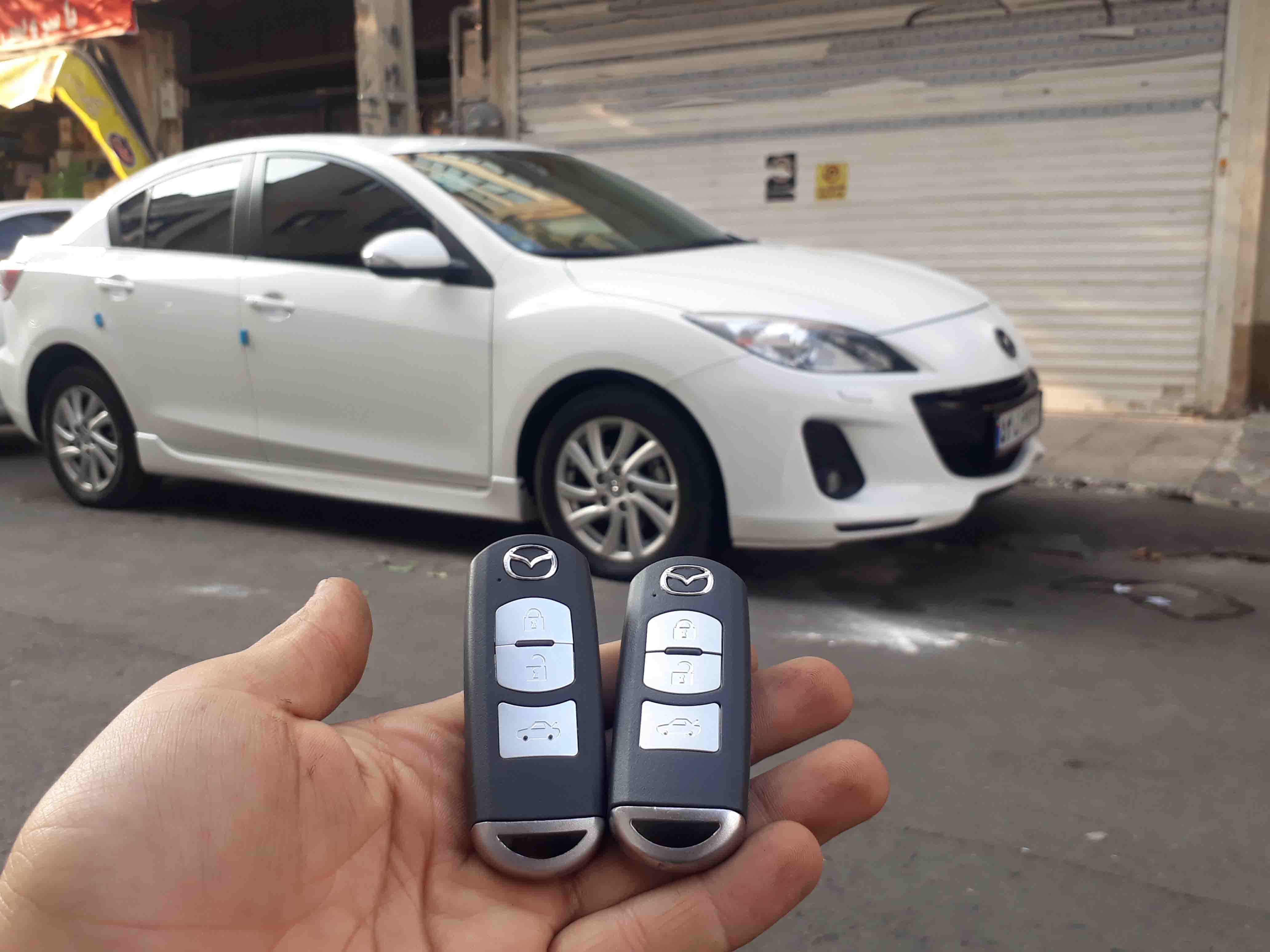 ساخت ریموت کیلس یدک برای خودروی مزدا 3 نیو در سعادت آباد