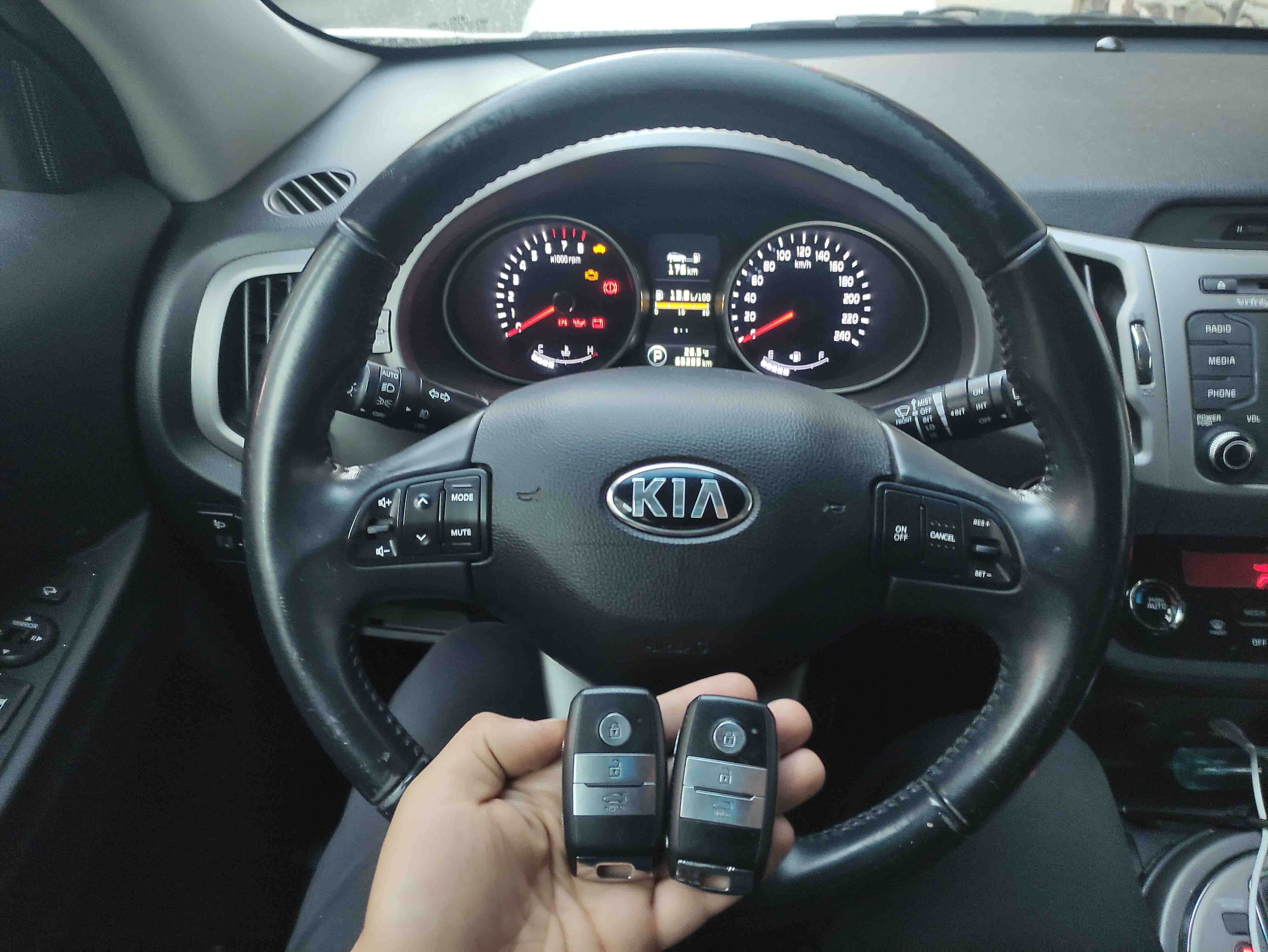 ساخت ریموت کیلس یدک برای خودروی کیا سراتو 2010 در سعادت آباد