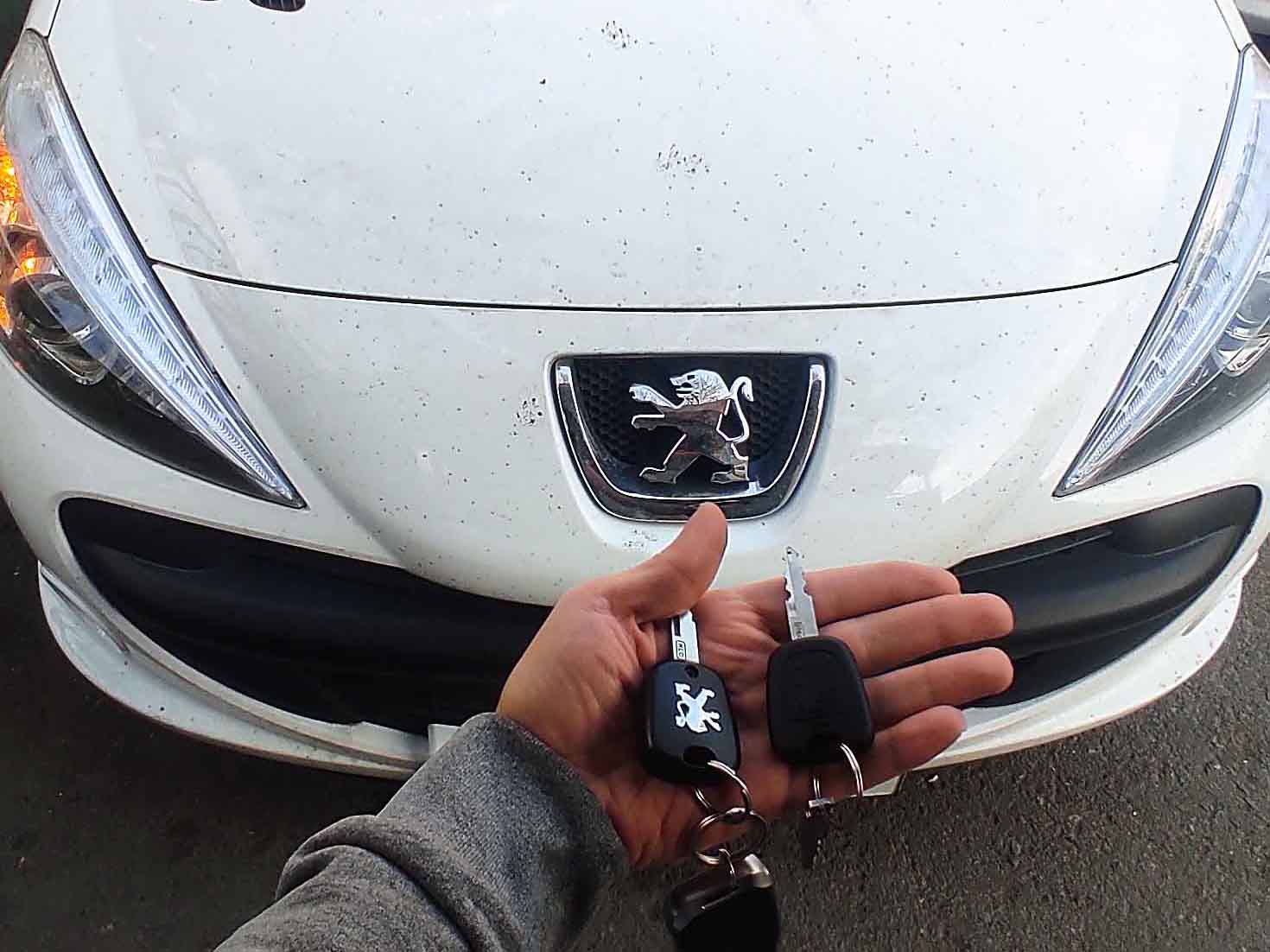 ساخت سوئیچ وریموت پژو 207